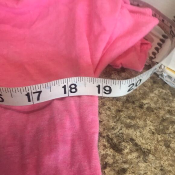 Justice Size 16 Girls Pink Graphic Crop Top - Picture 4 of 8